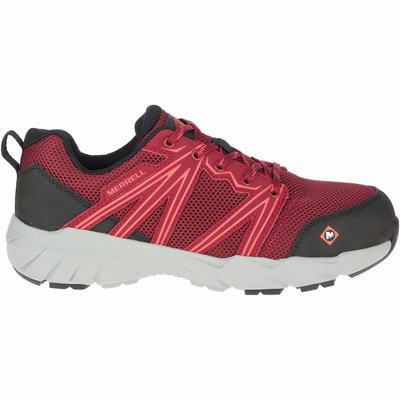 Merrell Fullbench Superlite Alloy Toe Arbetsskor Dam Röda (SE850473)